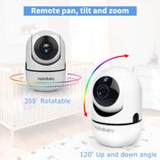 Baby Monitor with Remote Camera Pan-Tilt-Zoom