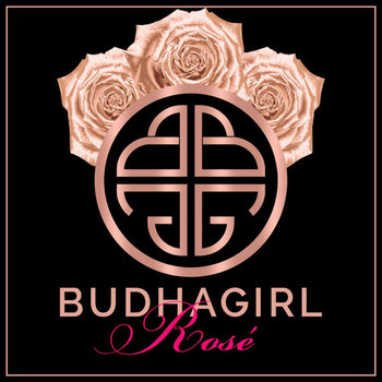 BuDhaGirl Sparkling Rosé Front Label | BuDhaGirl Sparkling Wines