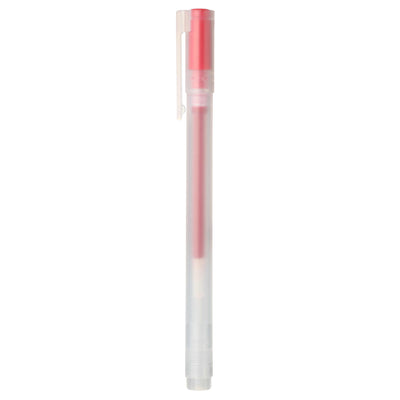 MUJI Canvas Multi-purpose Pen Case Oily pens Black&Red Mechanical Pencil  Eraser Ruler Stationery Set