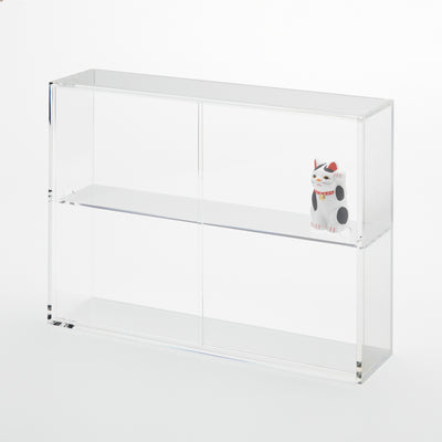 MUJI Acrylic Divider Size: W5.8 x D8.4 x H5.7 cm Desktop Storage