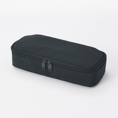 MUJI Canvas Pen Case with Gusset 19 x 10 x 5 cm