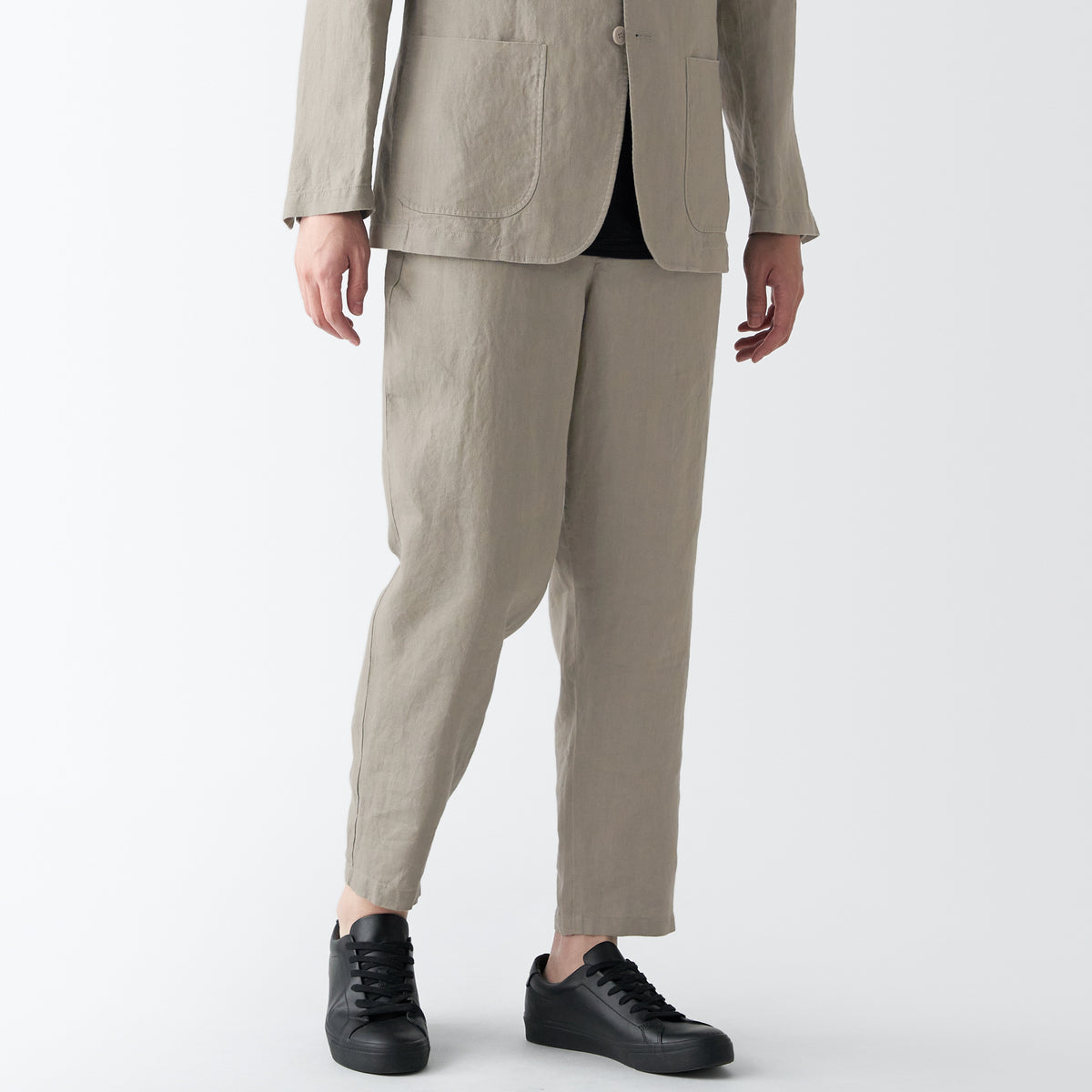 Men's Hemp Tapered Pants | Sustainable Fashion | MUJI USA