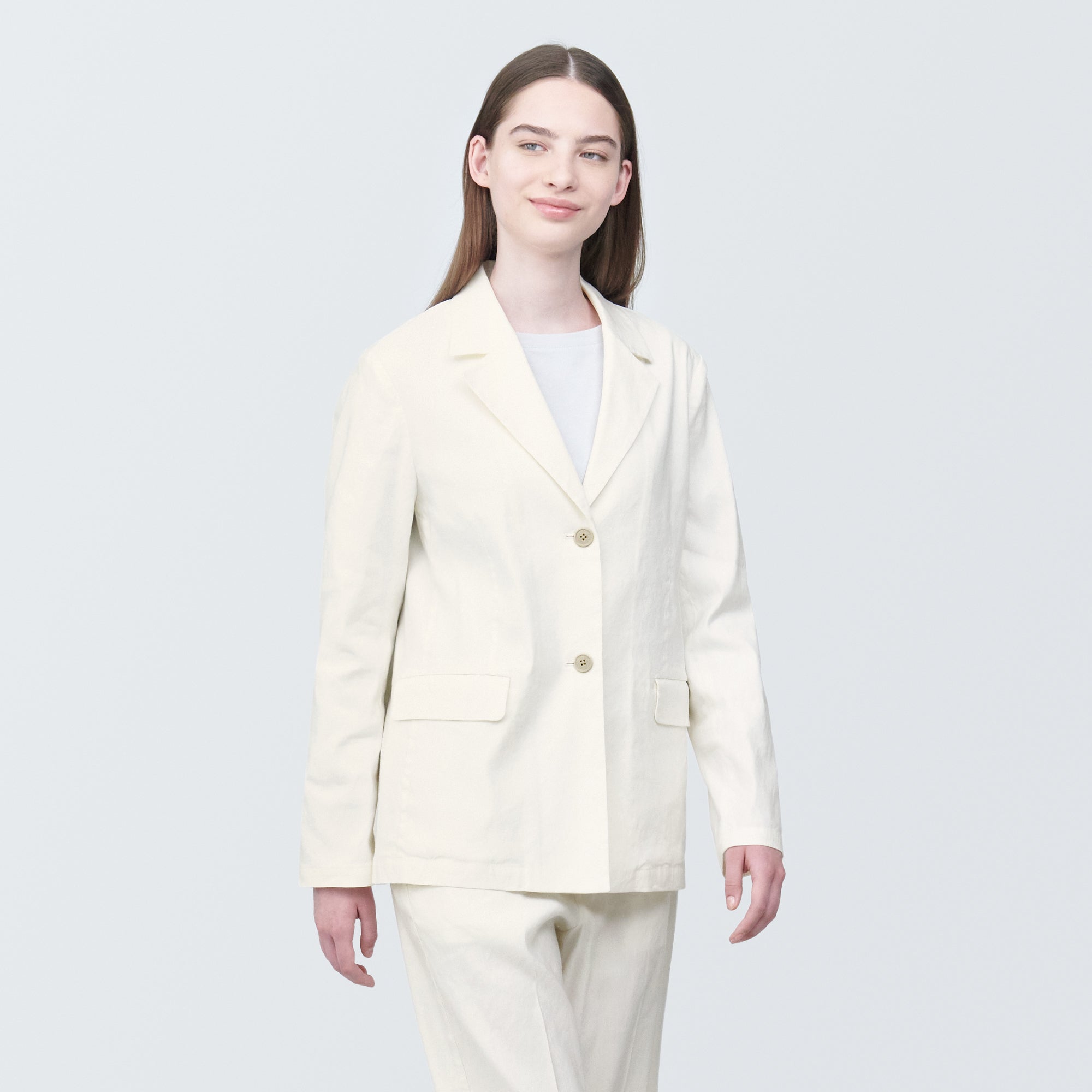 The High Low  Muji Knit Blazer