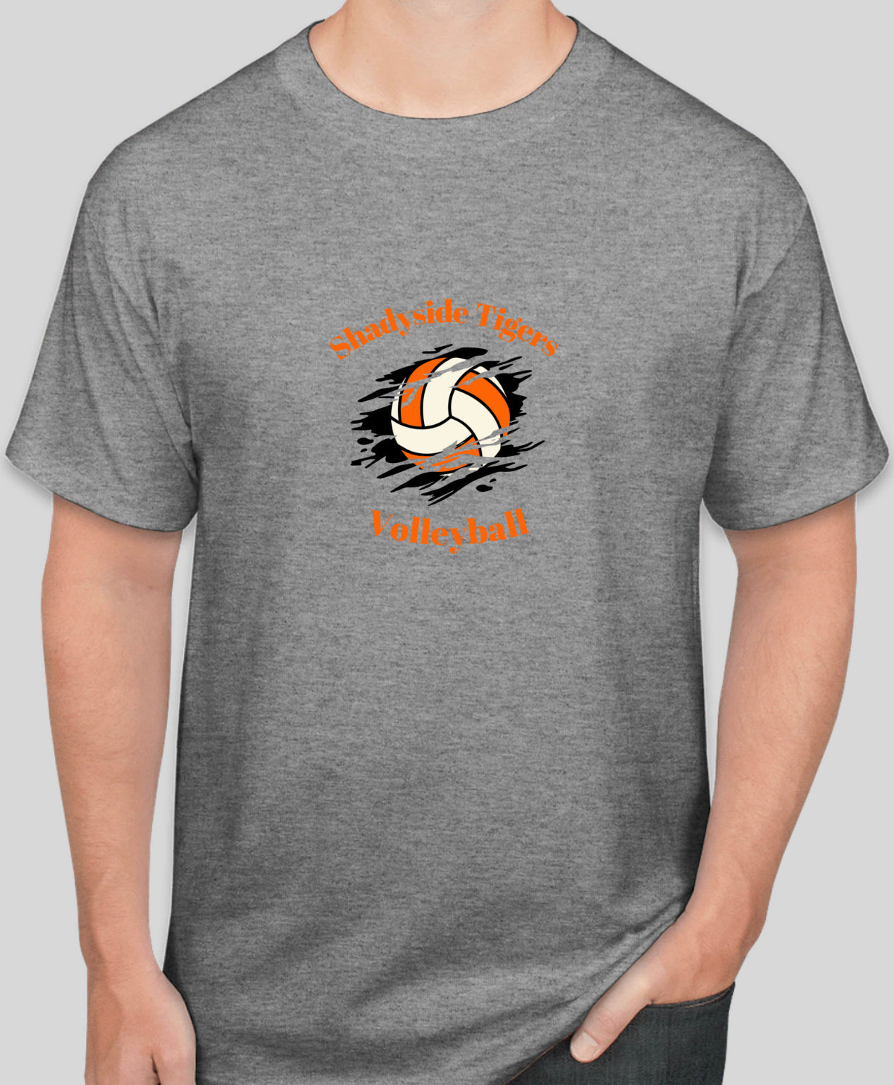 Shadyside Tigers Volleyball T-Shirt