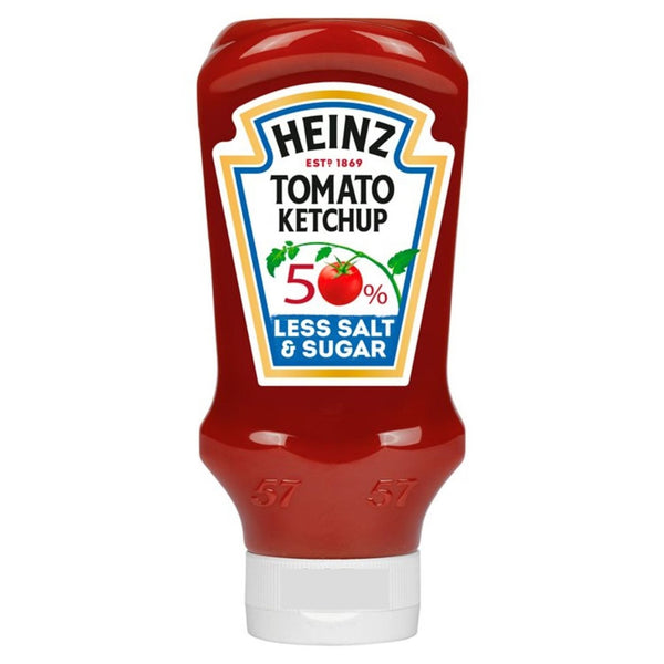 Heinz Tomato Ketchup- 50% Less Sugar - Bargain Brand Foods