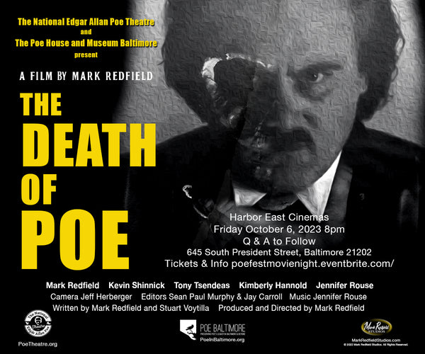 The Death Of Poe Screening At Harbor East Cinemas, Baltimore October 6, 2023