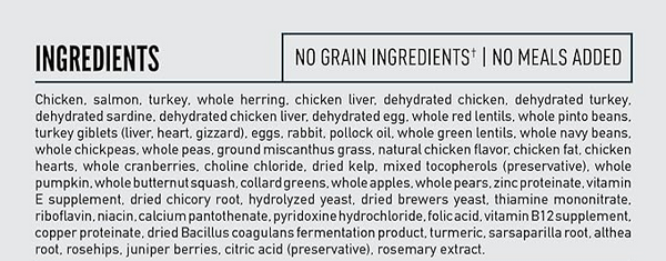 Understand cat food label