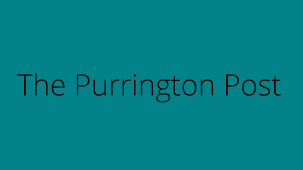The Purrington Post Blog