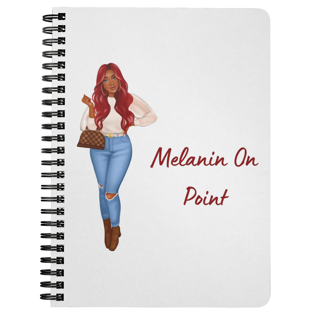Melanin On Point Notebook