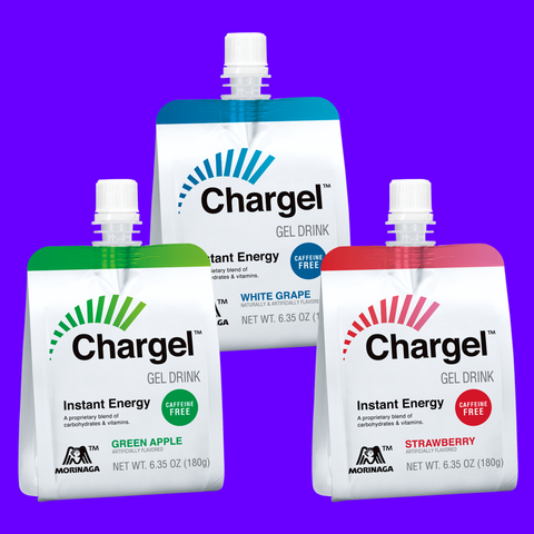 Chargel Trial Kit Caffeine-Free Energy Gel