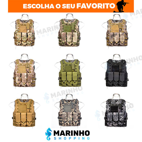 Colete Airsoft Tático