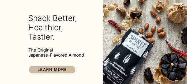 SPIRIT Almond Black Garlic Almonds