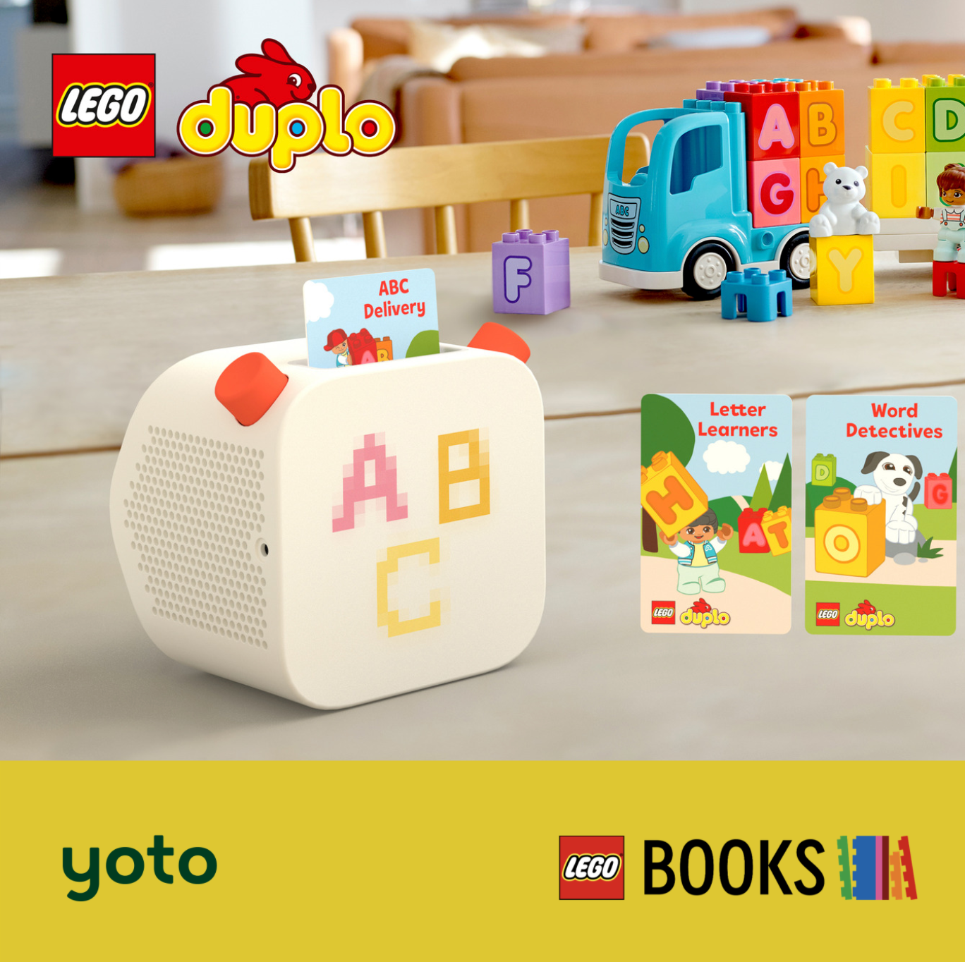 Yoto Announces Partnership with AMEET <br>in New LEGO Books® Audio Deal