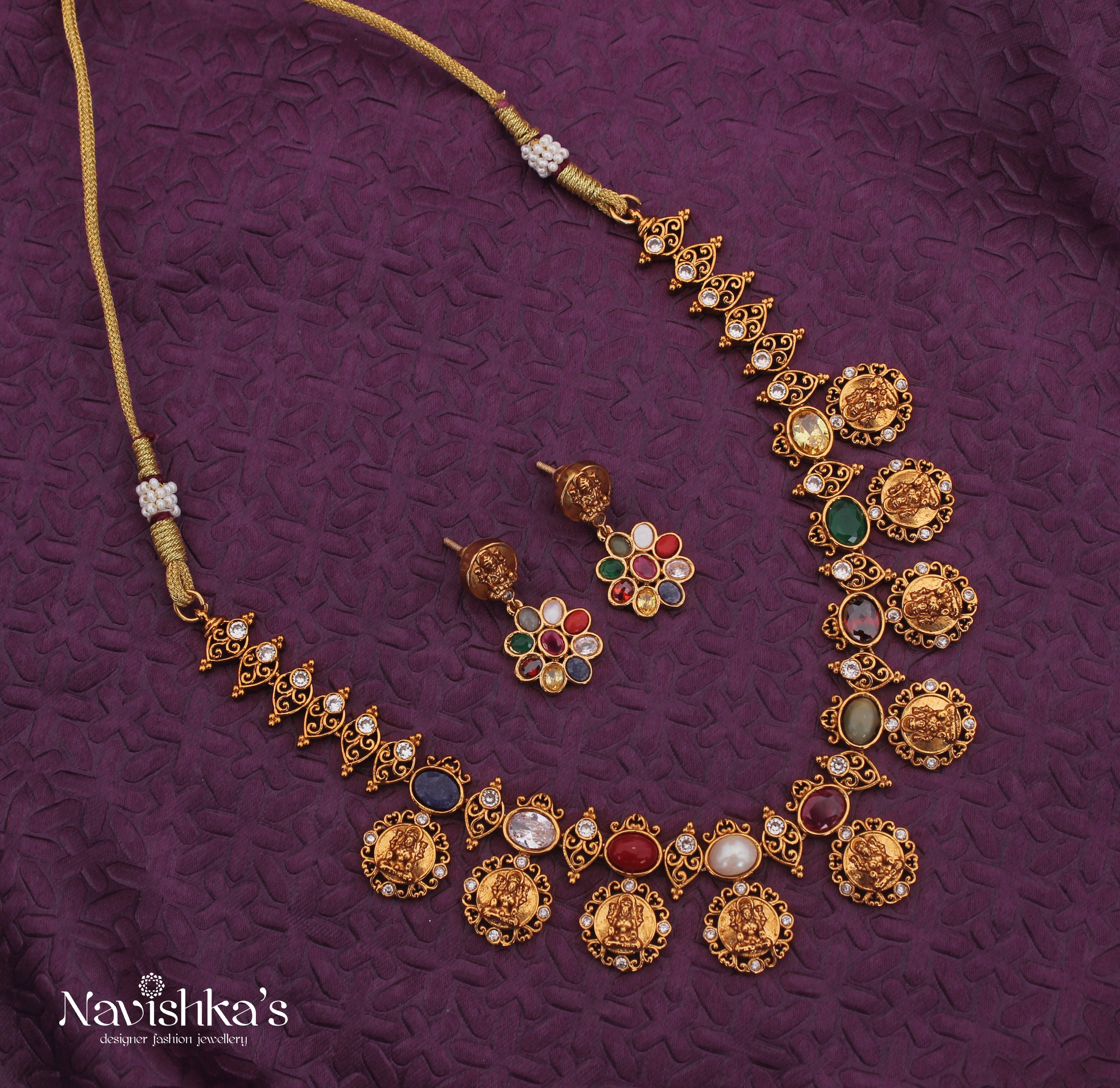 NAVARATNA COLLECTION – Navishka's designer fashion jewellery