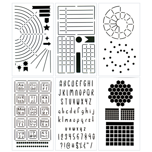 PLANNER STENCILS 2 - 810003535610