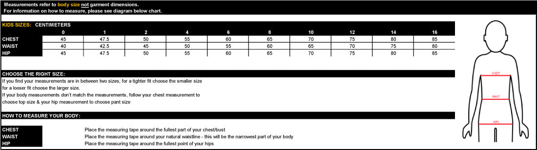 Size guide