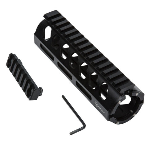 Firefield AR-15 Drop-in rail system comes in 2 separate pieces.