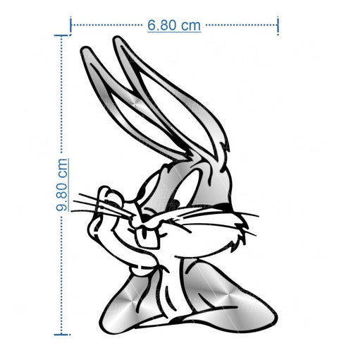 Par Calcomania Sticker Bugs Bunny Caricatura Efx Moto Ss 2 – Stickers SS