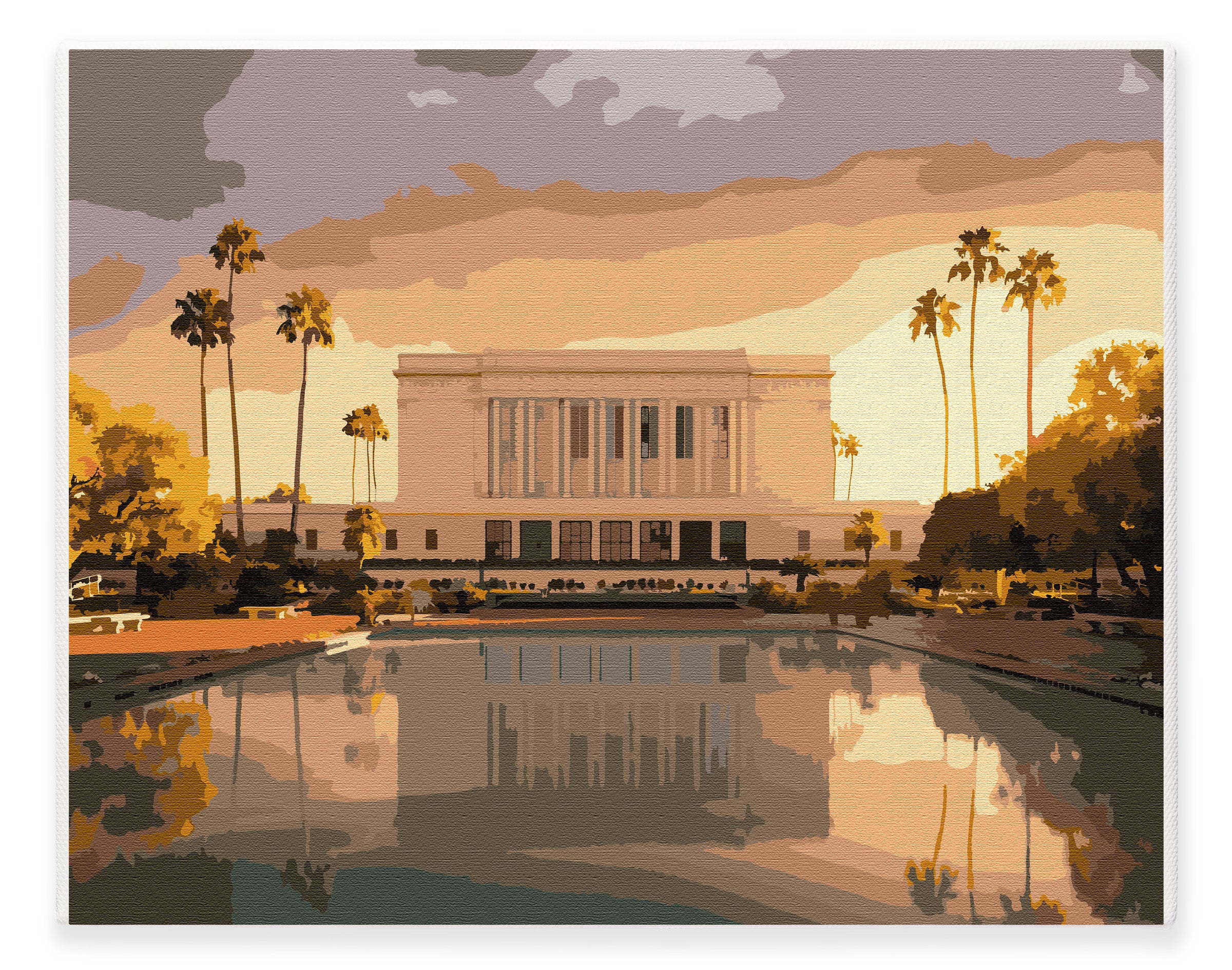 Mesa Arizona Temple LDS Paint By Numbers Reviews On Judge Me   Mesamain 