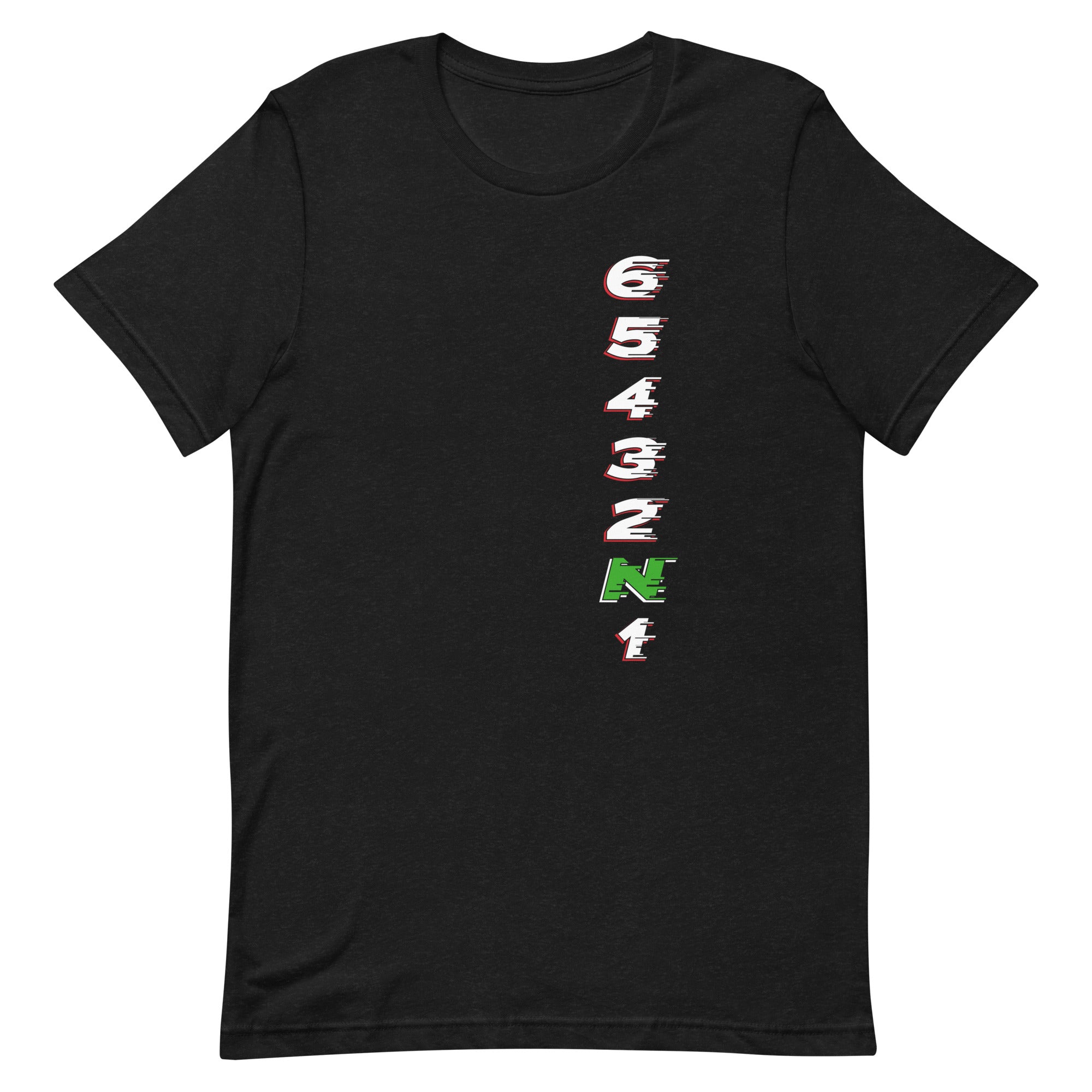 1 Down 5 Up Classic Tee Shirt (White Number) - YN MOTO product image