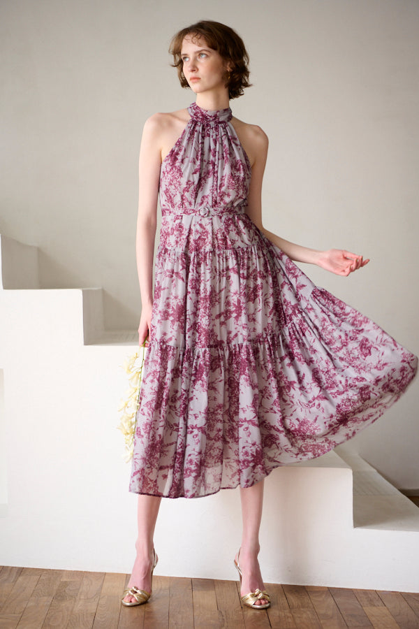 エステラケーpositano Belted long Dress-