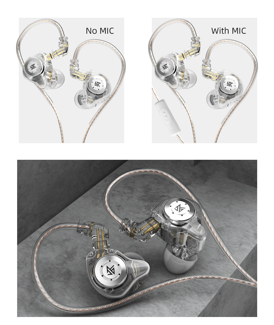 KZ EDX Pro In Ear Monitor Casque Filaire IEM Écouteurs - Temu Canada