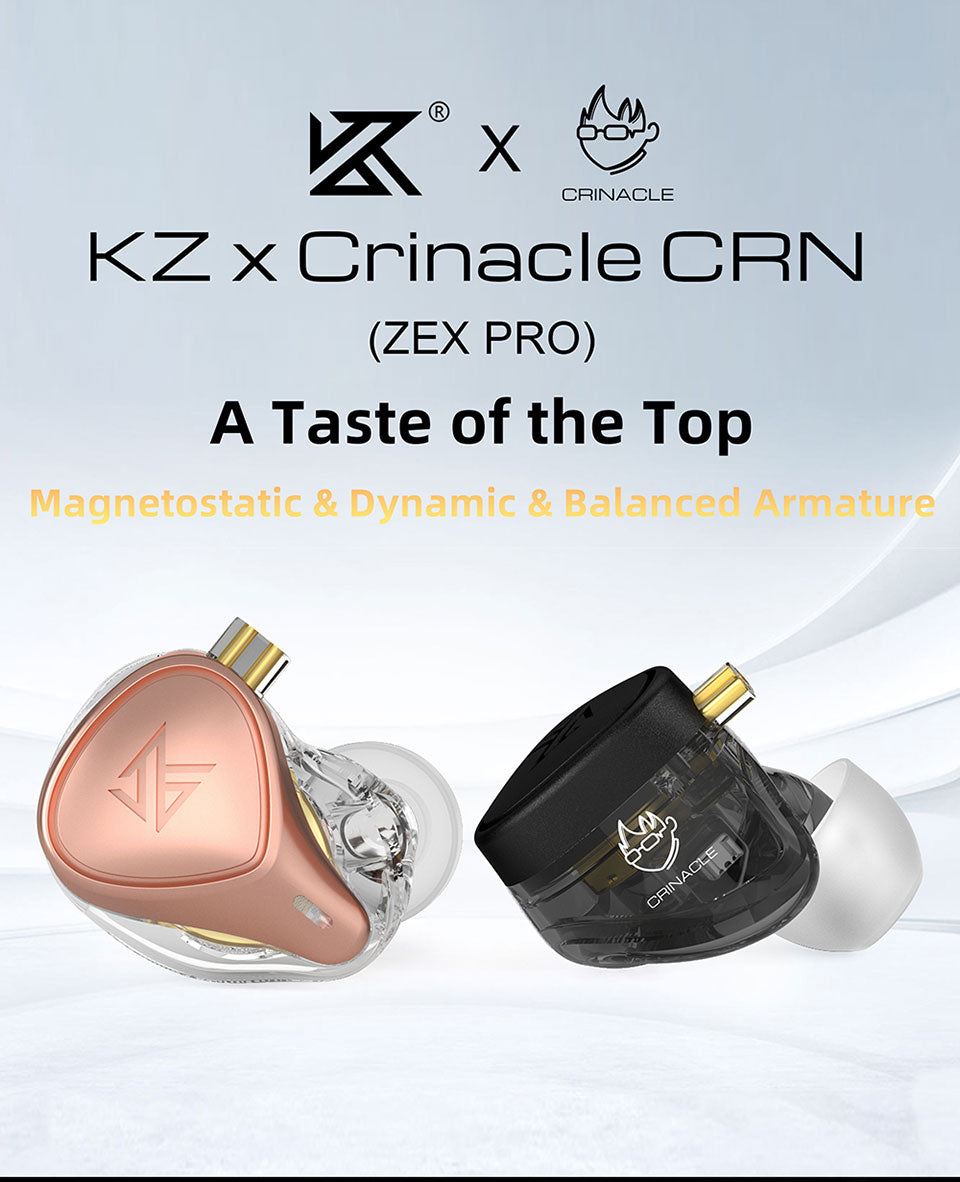 KZ ZEX pro mix Crinacle CRN