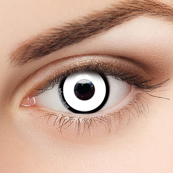 Scary Zombie Byakugan Prescription Eye Contacts Lenses-Wherecolour