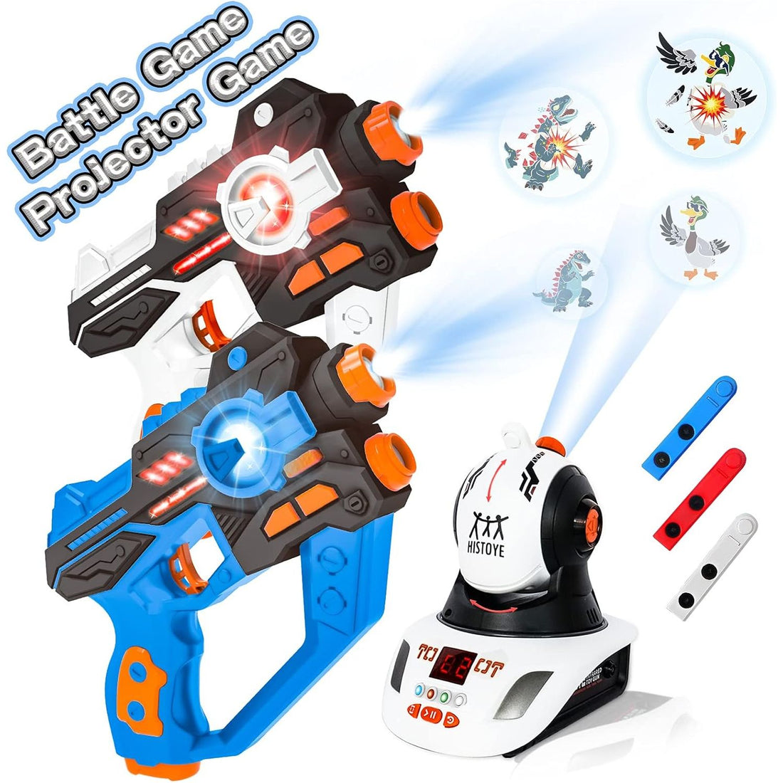 Rechargeable Laser Tag Set for Kids Teens & Adults with Gun & Vest Sensors