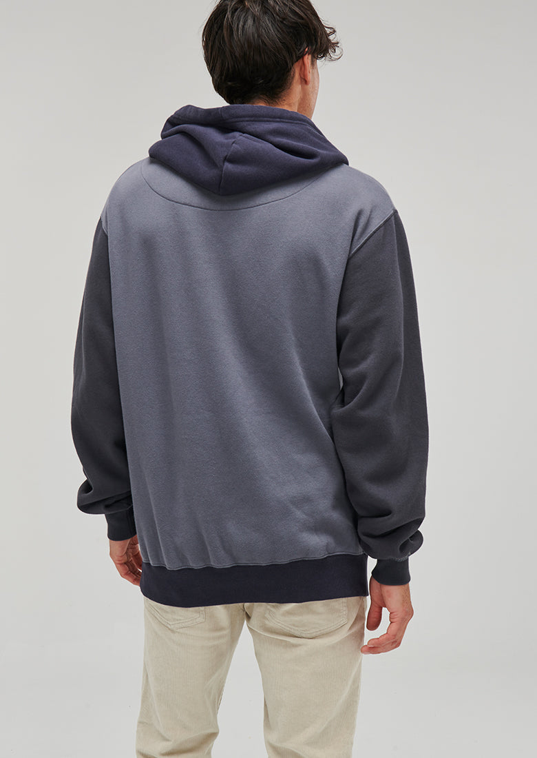 C.E. OVERDYE PANEL ZIP HOODY | eclipseseal.com