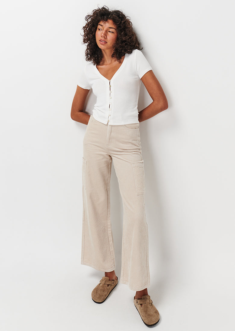 Belgravia Cashmere Pants - Beige – Constance The Label