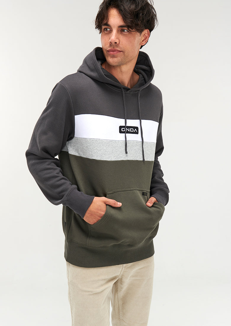 Divided Panel Hoodie | Ghanda Clothing