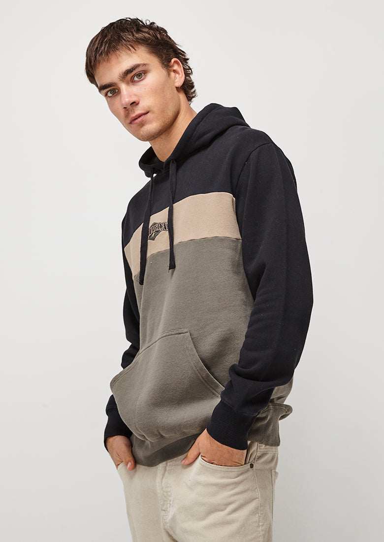 Divided Panel Hoodie | Ghanda Clothing