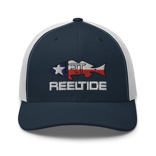 Texas Redfish Trucker Hat Laser Engraved Patch Hat Texas Redfish Hat Texas  Fishing Hat Tailing Redfish 