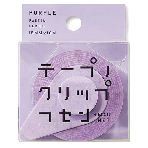 便利貼 Yamato 膠帶型便利貼附磁石膠紙座 粉紫色 Geeky Geek Hong Kong