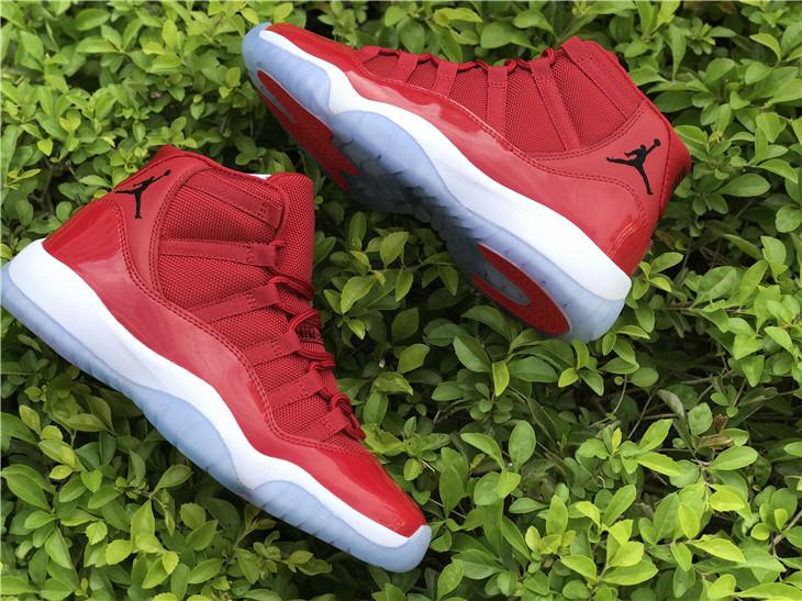 Air Jordan 11 "Gym Red" AJ11 Sport Basketball Shoes