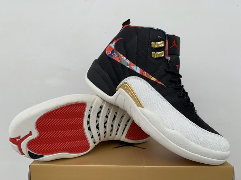 Air Jordan 12 Retro AJ 12 CNY Men Basketball Shoes