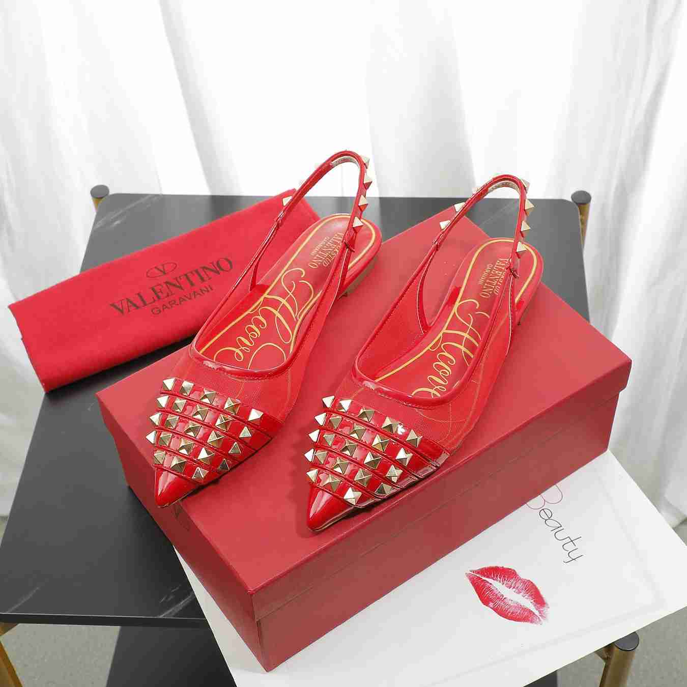 Valentino Fashion Women Casual Sandals Shoes Heel High 1.5cm 04