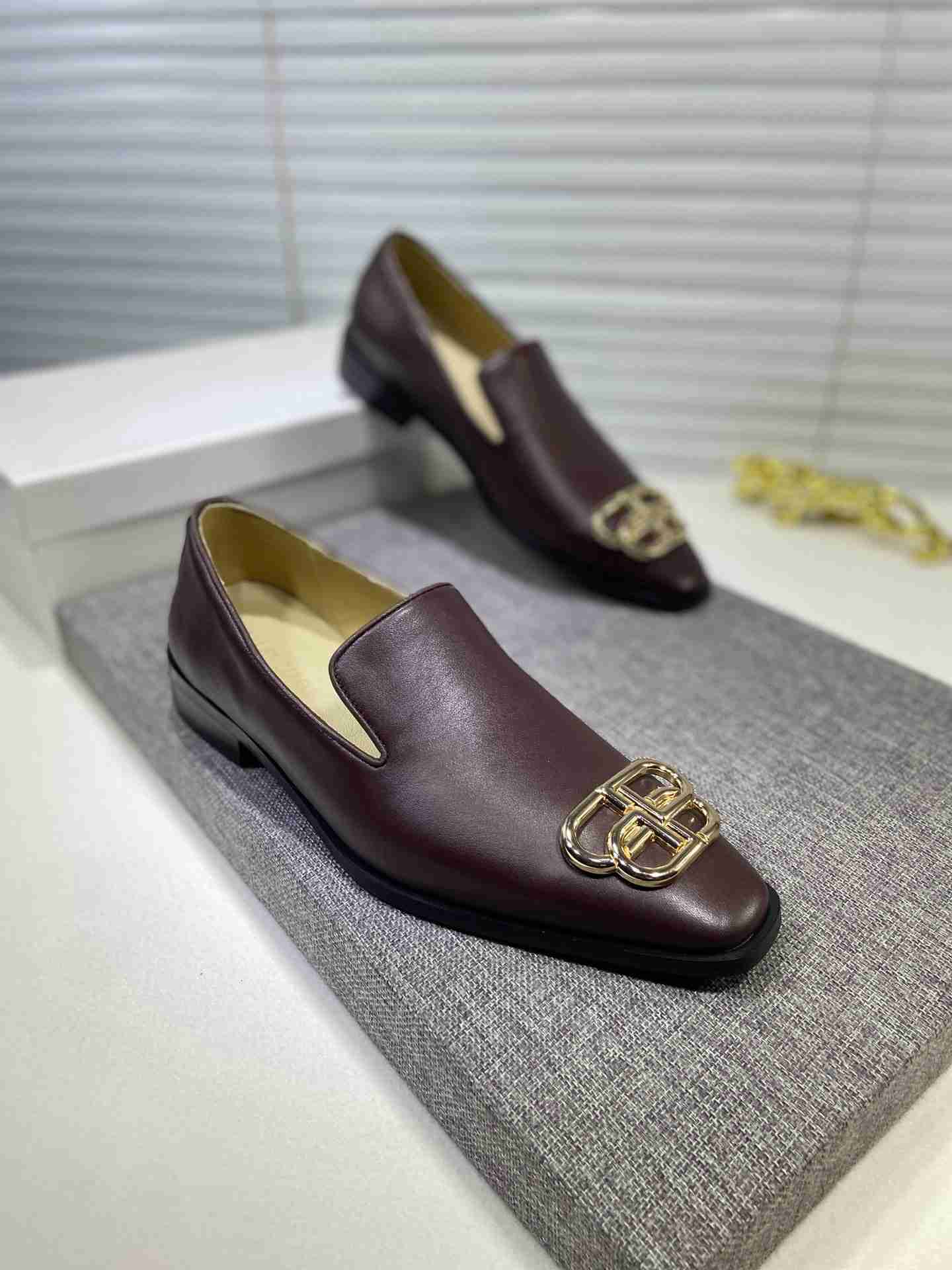 Balenciaga Fashion Men Casual Business Leather Shoes 17