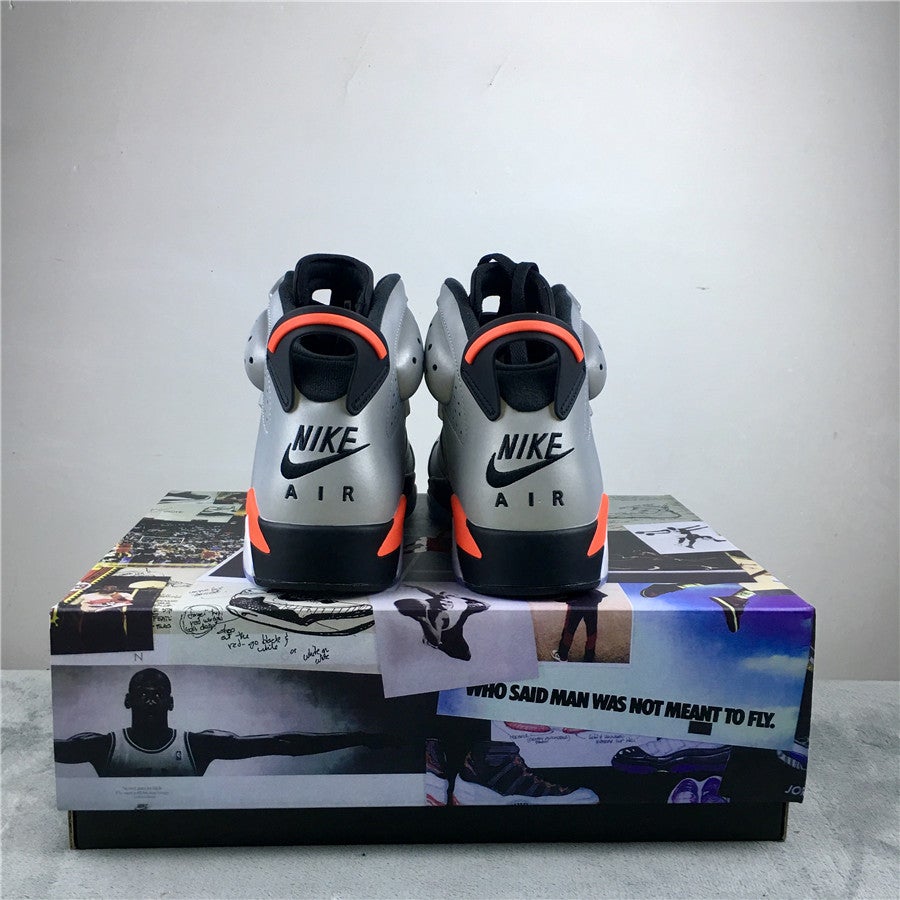 Air Jordan 6 Reflective Silver CI4072-001 36-47