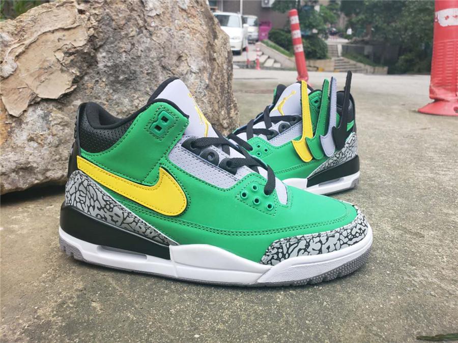 Air Jordan 3 Retro Tinker - Green