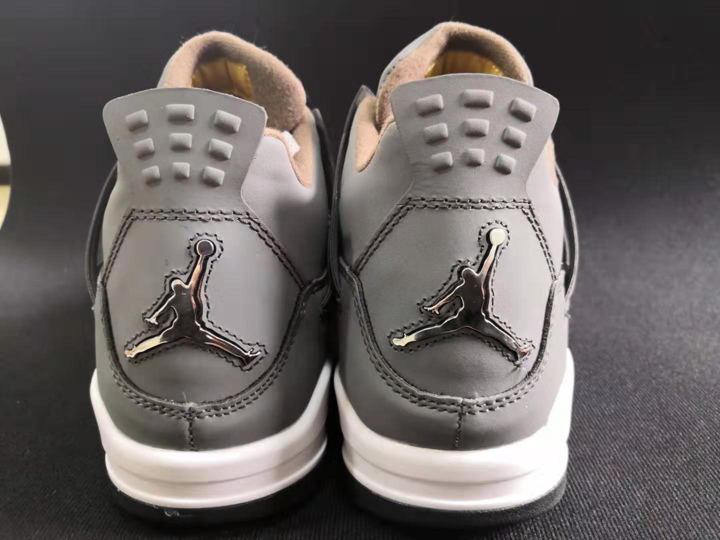 Air Jordan 4 AJ4 Silver/Gray