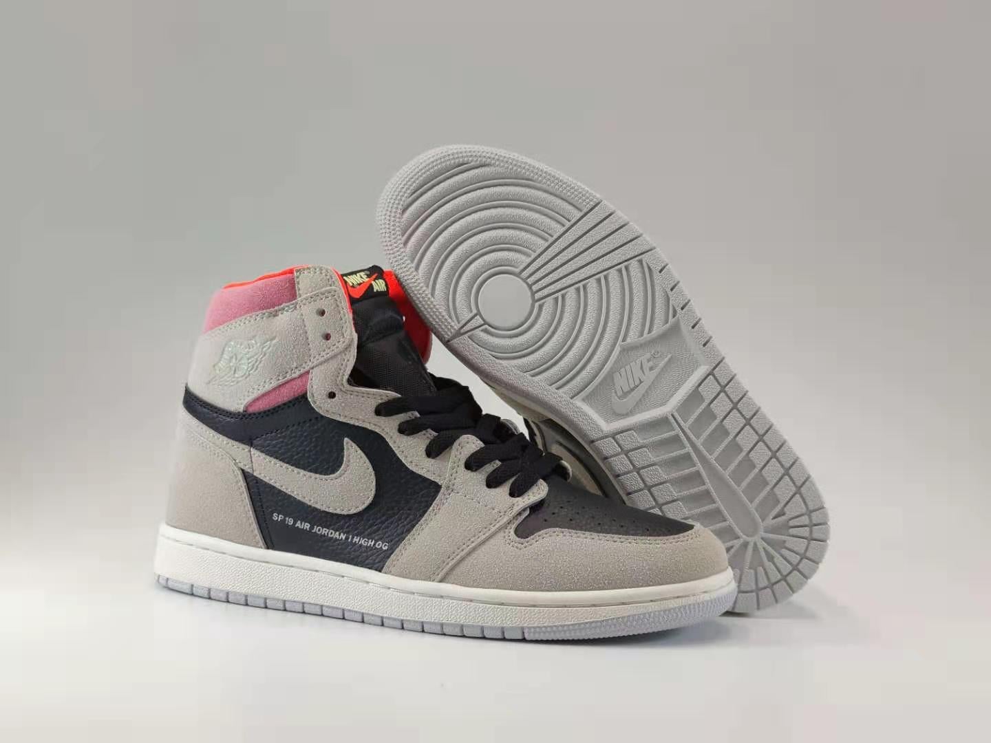 Air Jordan 1 Grey Orange 36-46