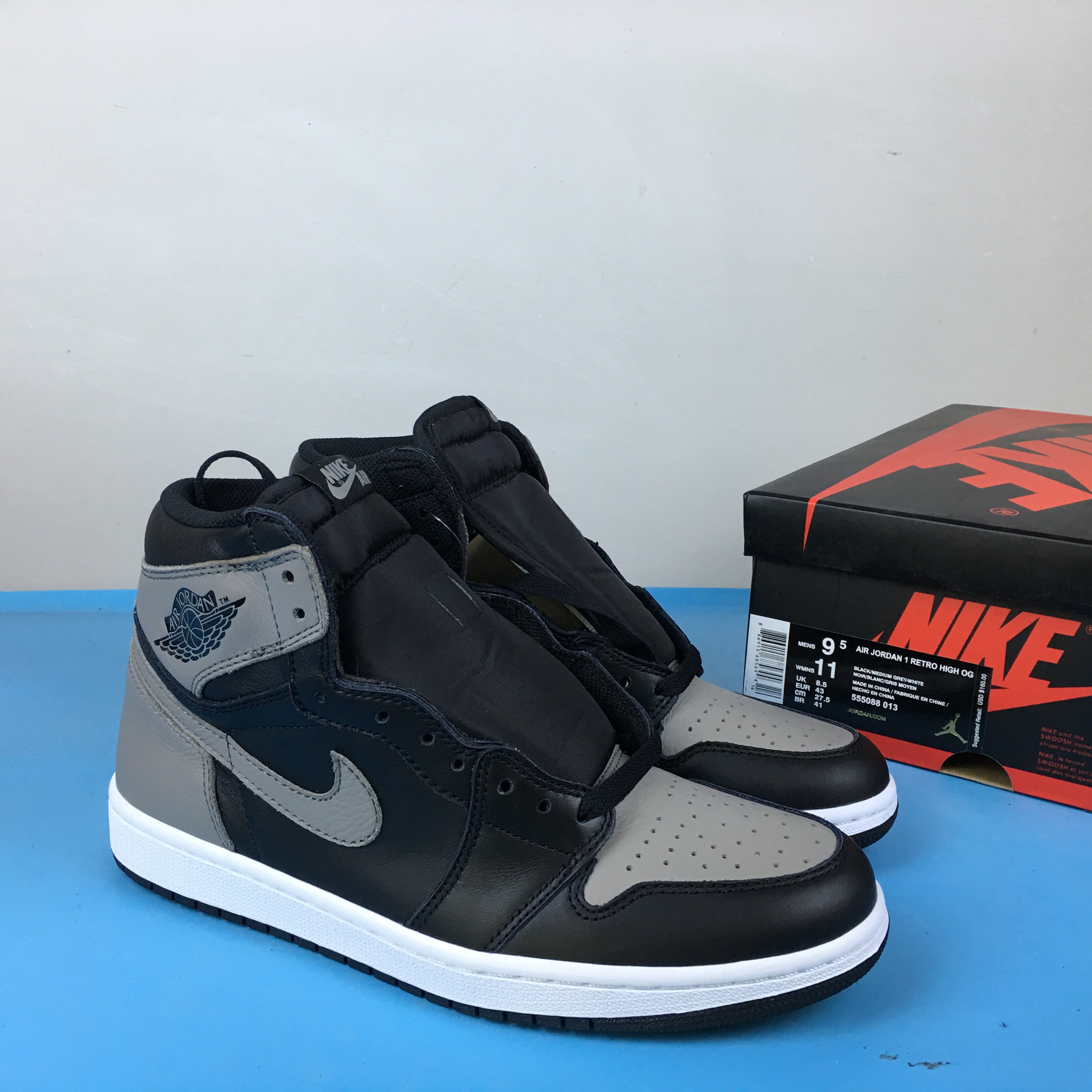 Air Jordan 1 Shadow 555088-013