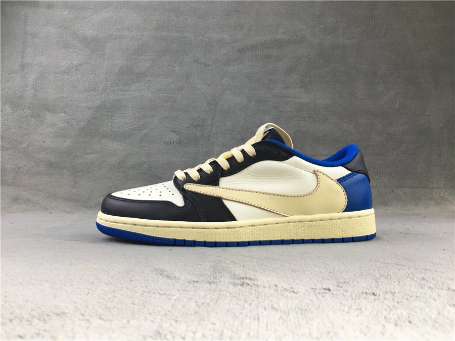 TRAVIS SCOTT 脳 FRAGMENT 脳 AIR JORDAN 1 LOW DM7866-140