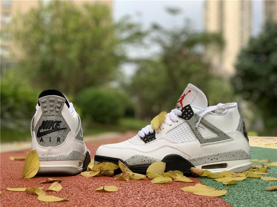 Air Jordan 4 White Cement