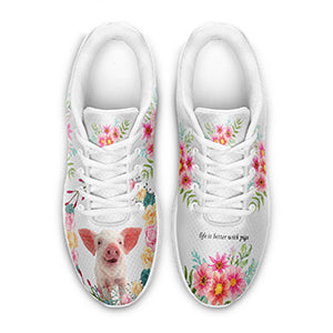 Pig Personalized Sneaker-Gift for Pig Lovers