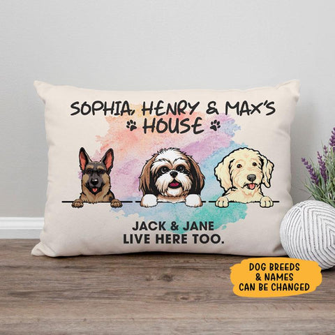 Dog Photo Pillow