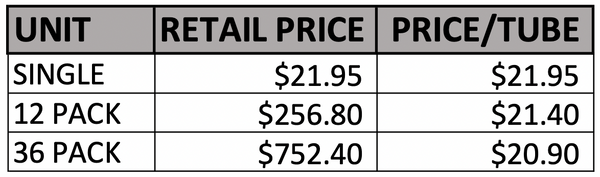 FORMULA 8 PRICE CHART