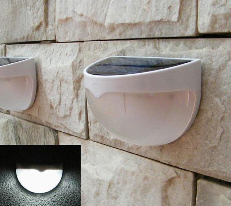 solar powered bathroom light